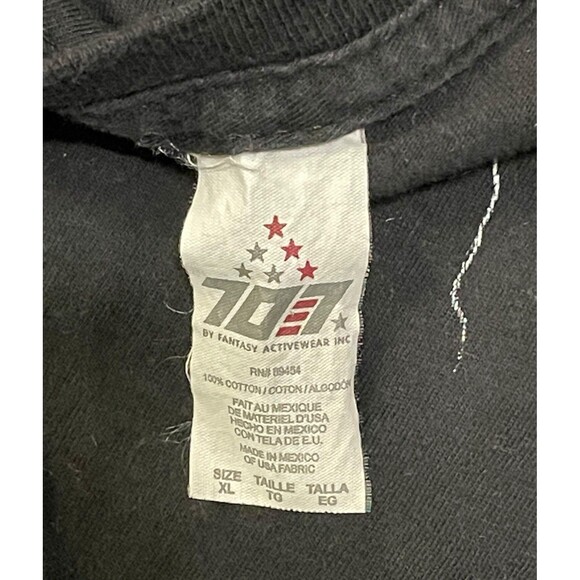 AC/DC T-Shirt Black Mens XL Classic Rock Band Logo Guitar Lightning Graphic Tee - Picture 3 of 4